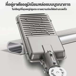 ซื้อ 1 แถม 1 ไฟโซล่าเซลล์ 600000W ไฟถนนโซล่าเซลล์ solar light โซล่าเซลล์ กันน้ำ IP67 ป้องกันฟ้าผ่า สปอร์ตไลท์ LED