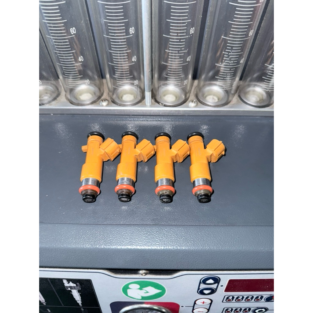 หัวฉีด370Z 12 รู 350CC 1 ชุด 4 หัว ล้างเทสพร้อมเปลี่ยนชุดซ่อมกรองสแตนเลสใหม่ แท้ญี่ปุ่นมือสอง รับประ