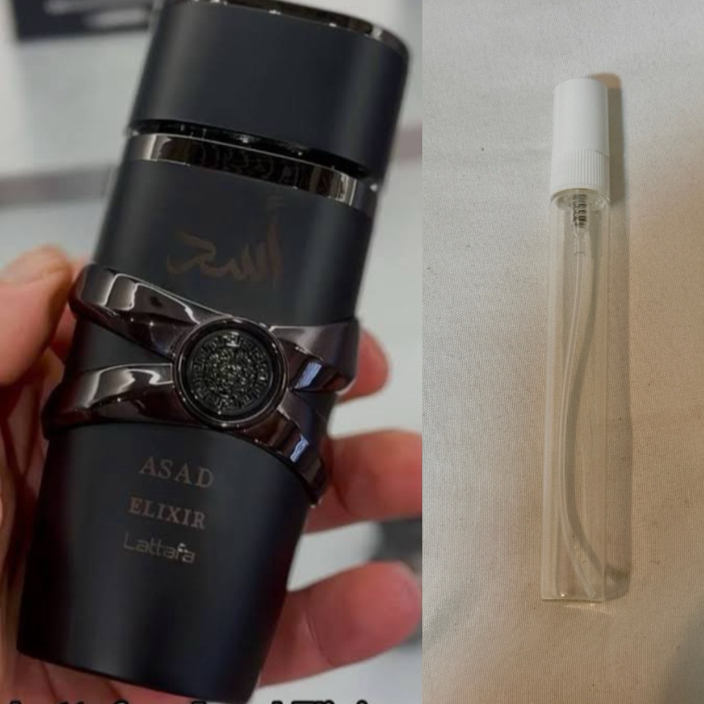 Asad Elixir Lattafa Perfumes for menแบบแบ่ง10มล