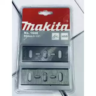 ใบกบไฟฟ้า กบไสไม้ 3 นิ้ว makita แพ็ค 2 ใบ น็อตยึดใบกบ
