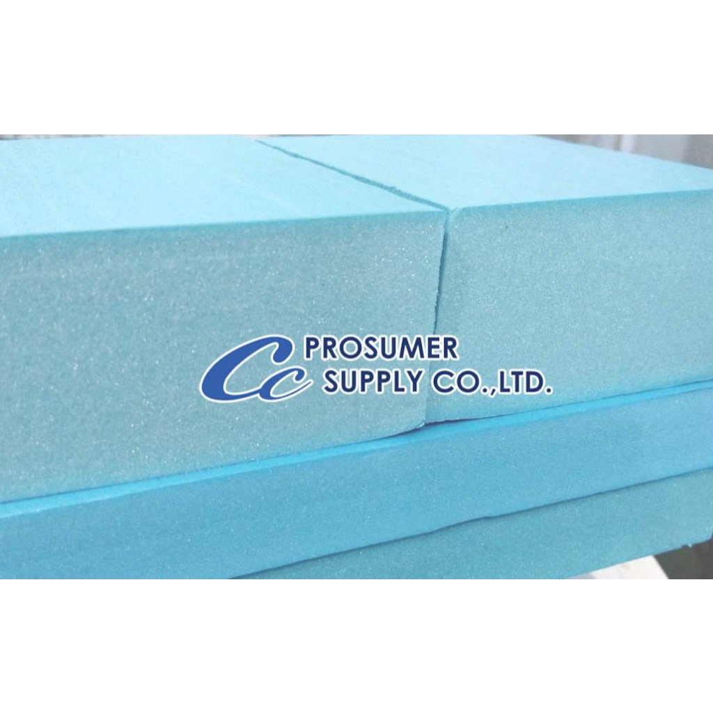 XPS Foam โฟมทำฉากโมเดล 60cmx120cm./แผ่น  พอลีสไตรีนโฟม ฉนวนกันความร้อน  (XPS FOAM)