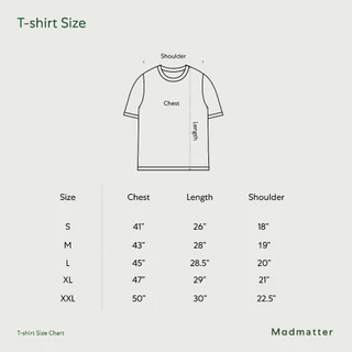 Madmatter - Orbit Script Tee เสื้อยืด คอกลม