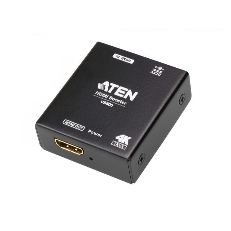 ATEN (สินค้า Pre Oder 30-45วัน มัดจำ 50%เพื่อสั่งซื้อ) True 4K HDMI Booster (4K@10m) รุ่น VB800