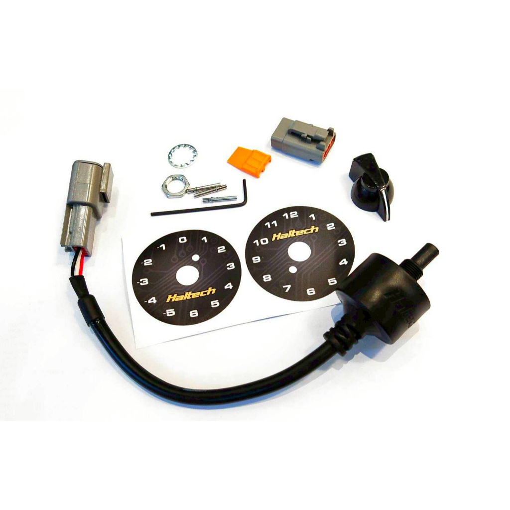 สวิทช์แบบหมุน Haltech 12 Position Switch Rotary Trim Module (Boost/Fuel/Ign etc) HT-010504