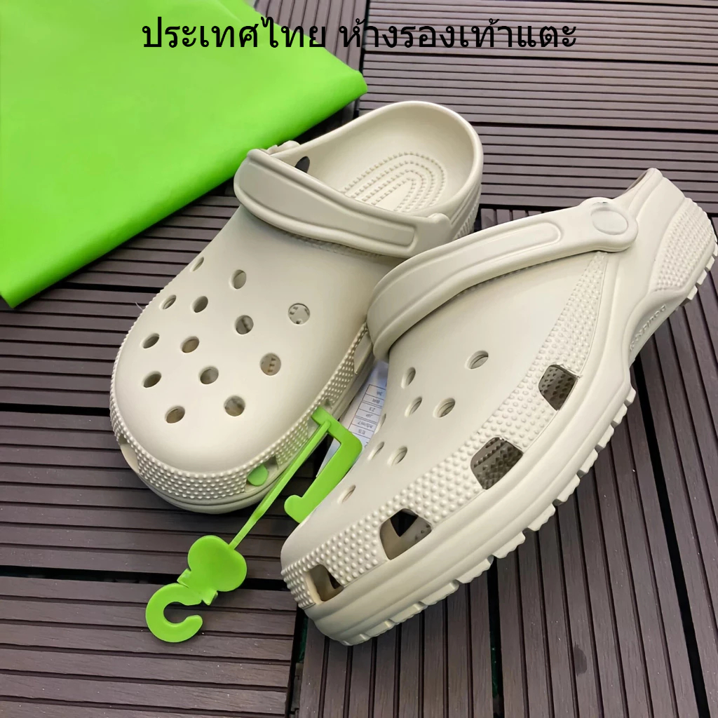 รองเท้าแตะหัวโต ครอดส์ clsic สวย เบามาก ใส่สบาย ผู้หญิงผู้ชายใส่ได้หมด รพ้อมส่งทุกสี35-46