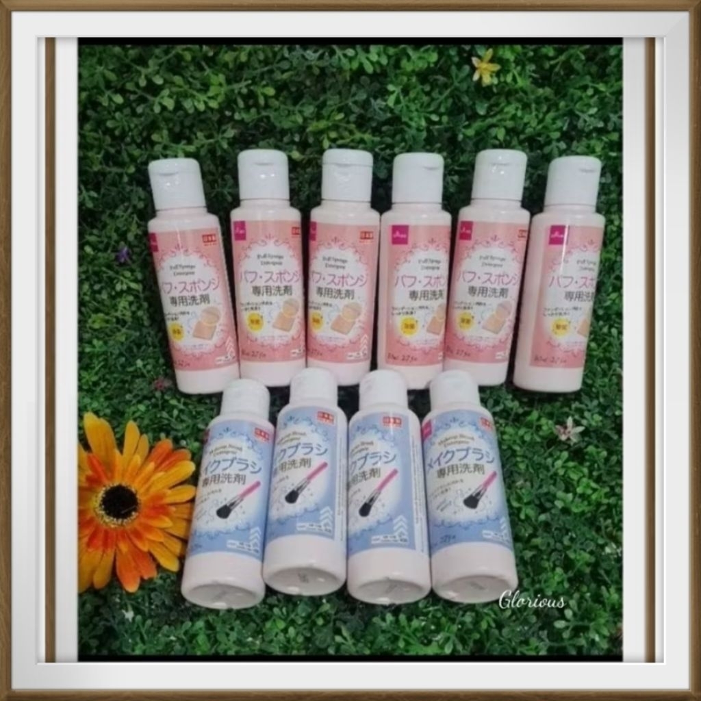 Daiso​ น้ำยาล้างแปรง​แต่งหน้า​  พร้อมส่ง