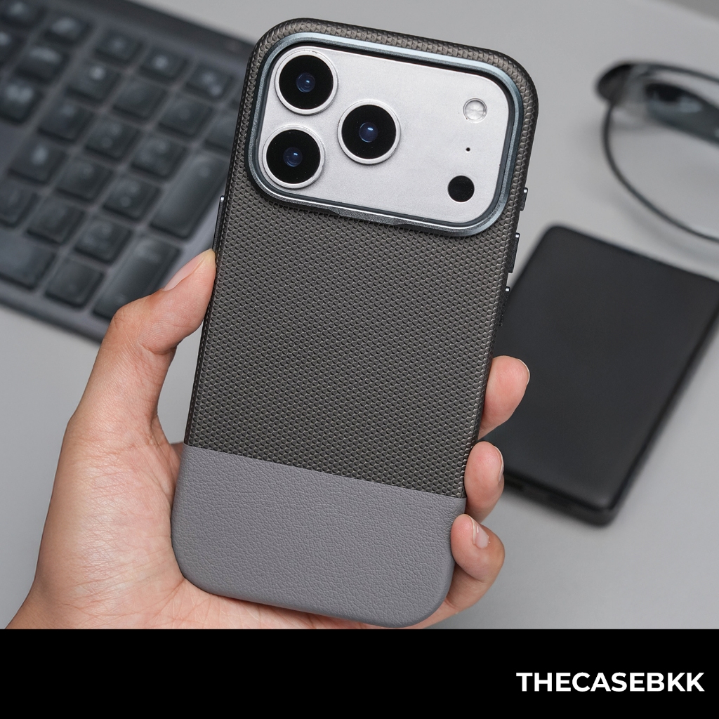 Urban Design หนัง Top Grain Leather เคสไอโฟน THECASEBKK เคสกันกระแทก  iPhone Leather Case ราคา ถูกที่สุด ดีลบีเคเค แกลเลอรีภาพที่ 9