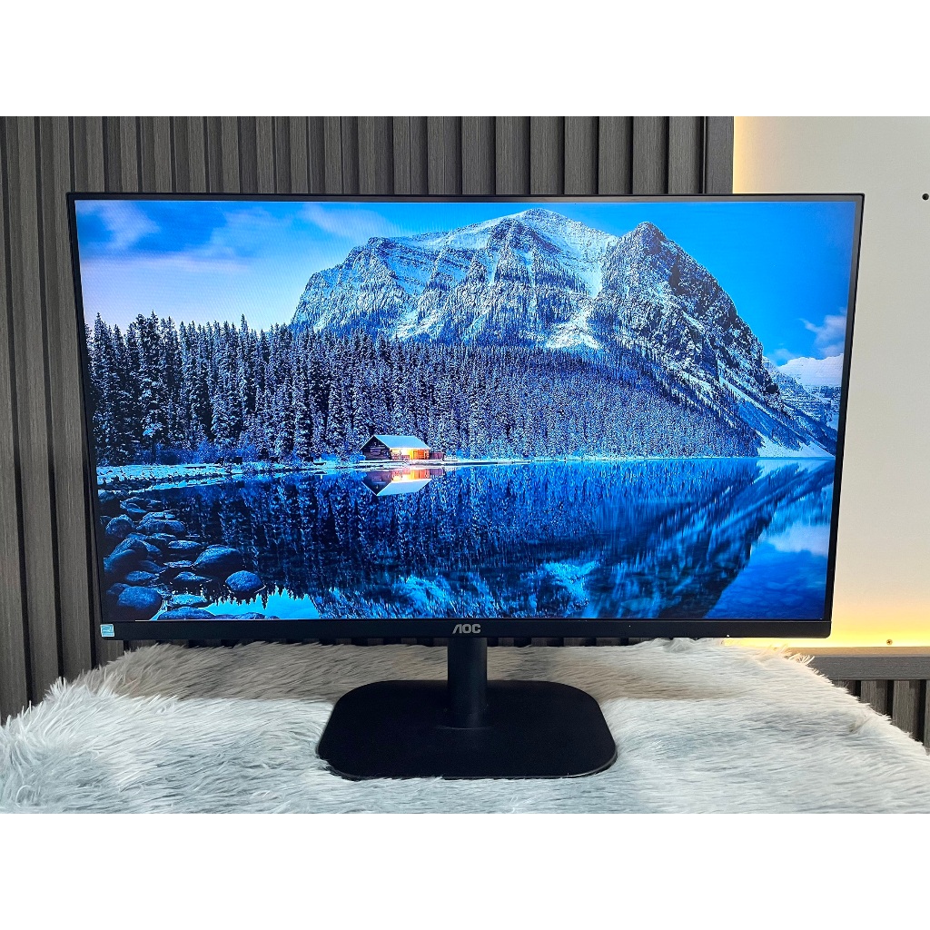 จอMONITOR (จอมอนิเตอร์) AOC 27B2H/67 27 INCH IPS FHD 75Hz มือ2