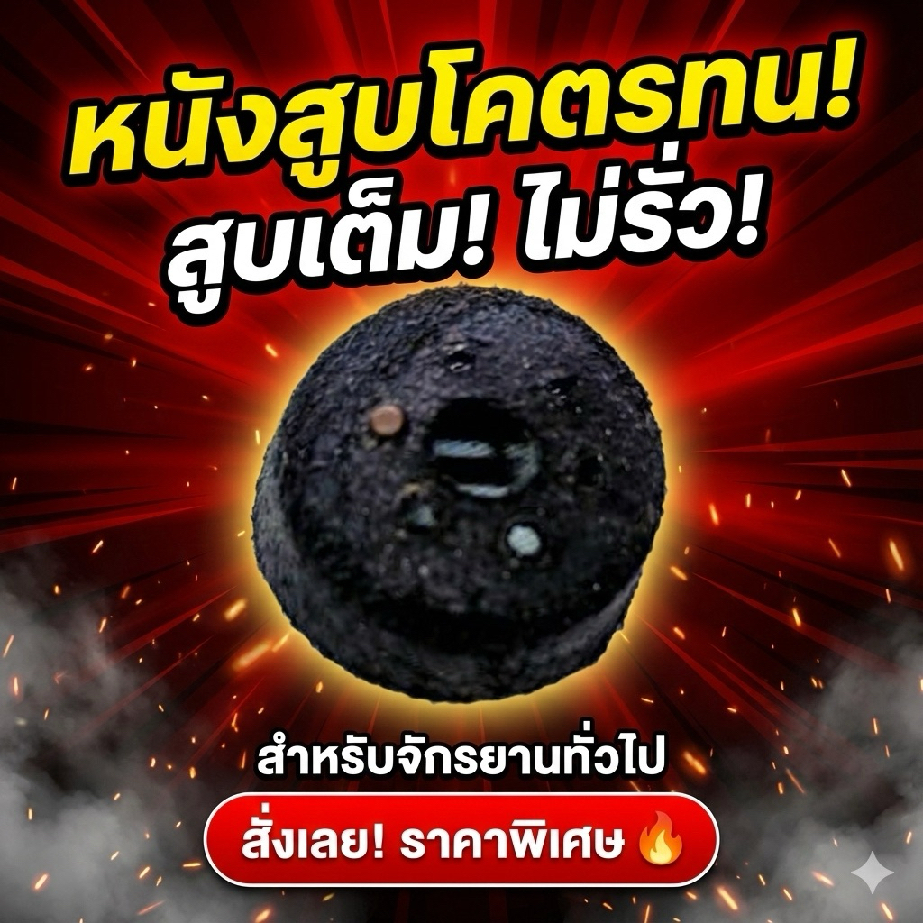 หนังสูบ สำหรับสูบลมจักรยานทั่วไป เกรดส่งนอก