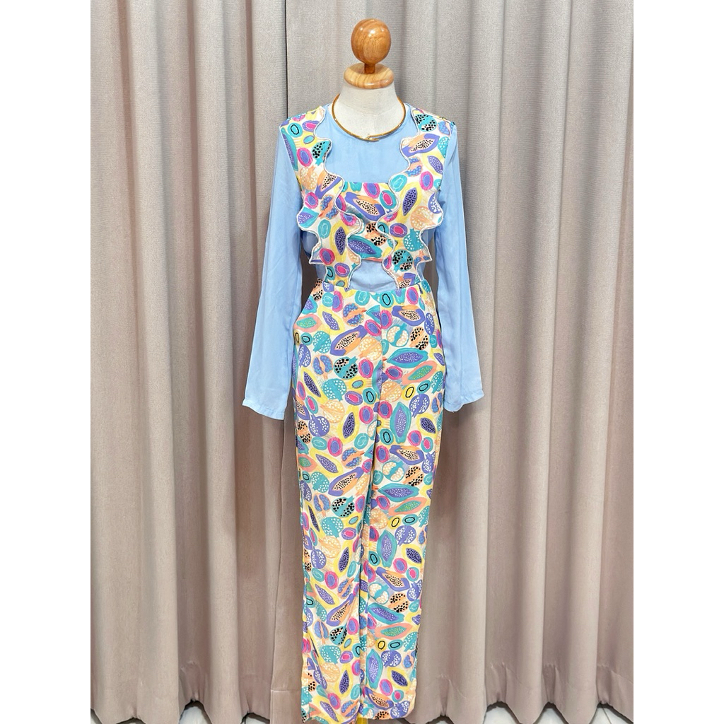 จั้มยาว งานป้าย Peony ( S )