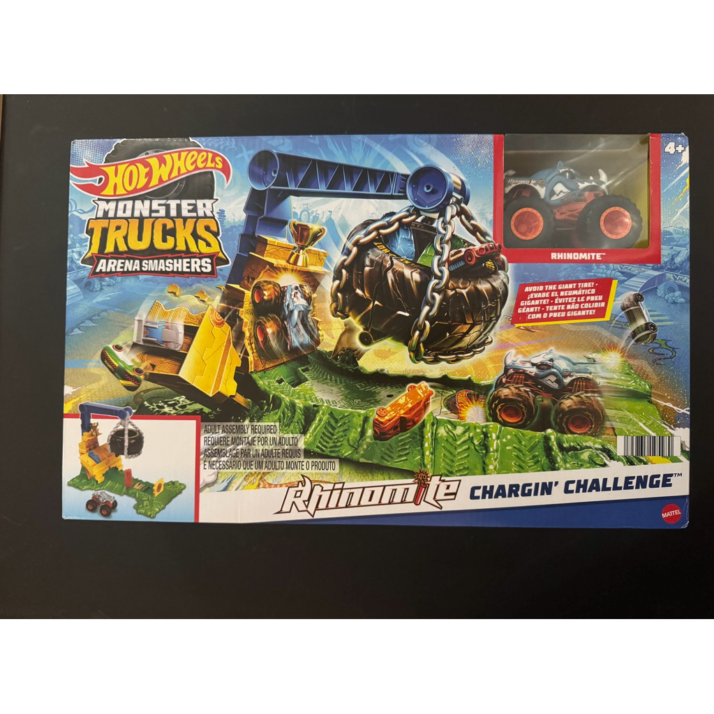 Hot Wheels Monster Trucks Playset ของแท้ | Arena Smash Challenge | ชุดสนามแข่งรถ
