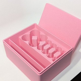 กล่องเก็บเปปไทด์ พร้อมช่องใส่เข็ม และแผ่นแอลกอฮอล์ ใส่ gluta…