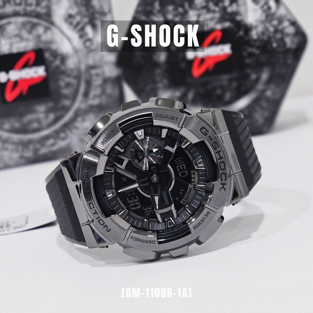 Casio G-Shock นาฬิกาข้อมือ รุ่น  GM-110,GM-110BB,GM-110BD,GM-110D,GM-110G,GM-110GC,GM-110MF