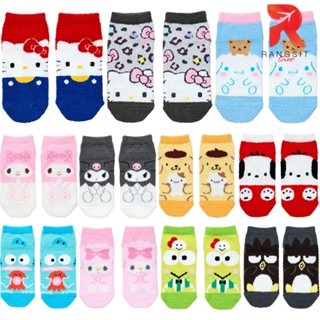 Sanrio Fluffy Socks ถุงเท้าซานริโอ้ นุ่มฟู Japan