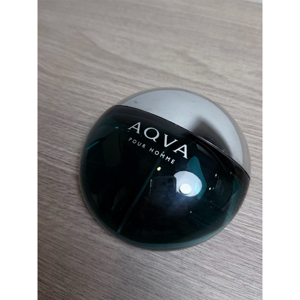 ขวดเปล่า (ไม่มีน้ำหอม)- Bvlgari Aqva Pour Homme ขวดแท้ 100ml.