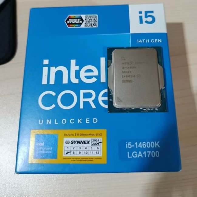 ขาย CPU i5 14600k มือ2 ประกัน 5ปี