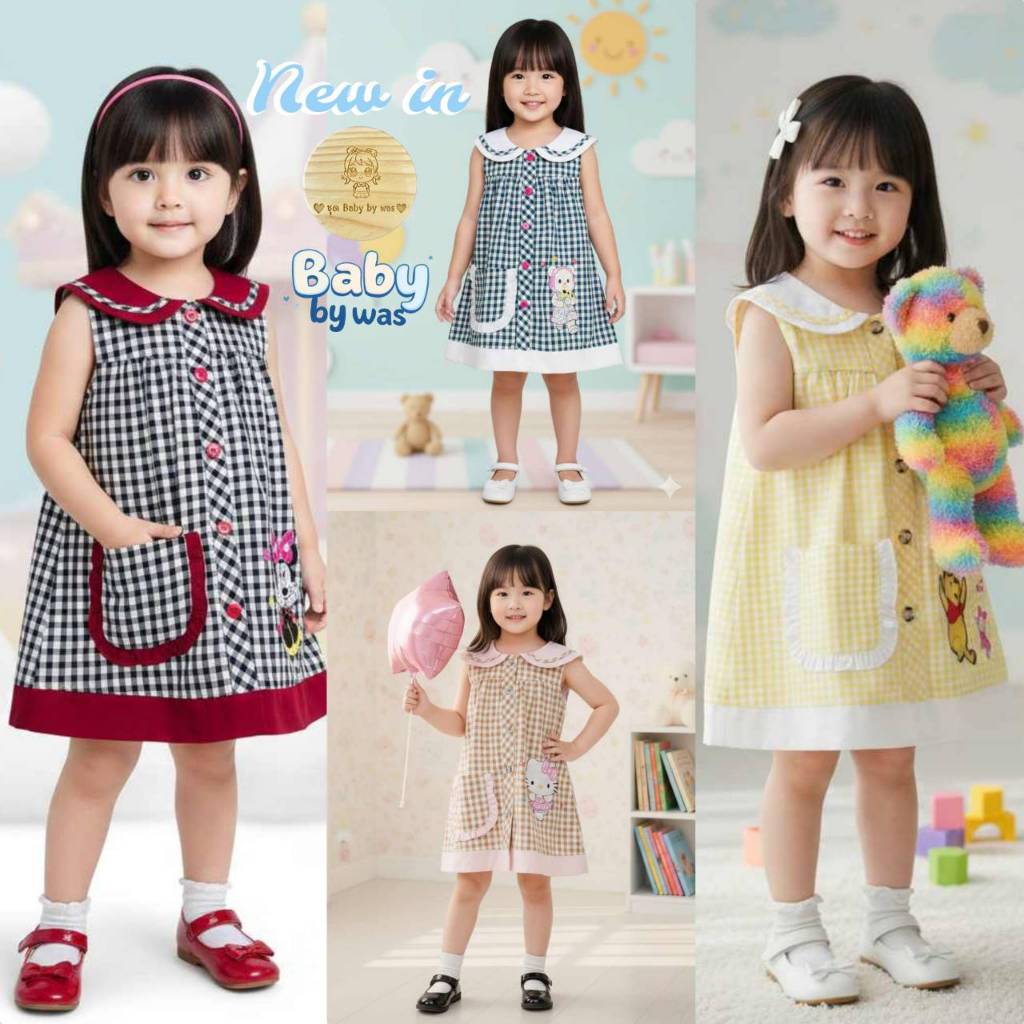 ต.3 Gymboree ชุดเด็กผู้หญิง เดรส กระโปรง 1-5ขวบ