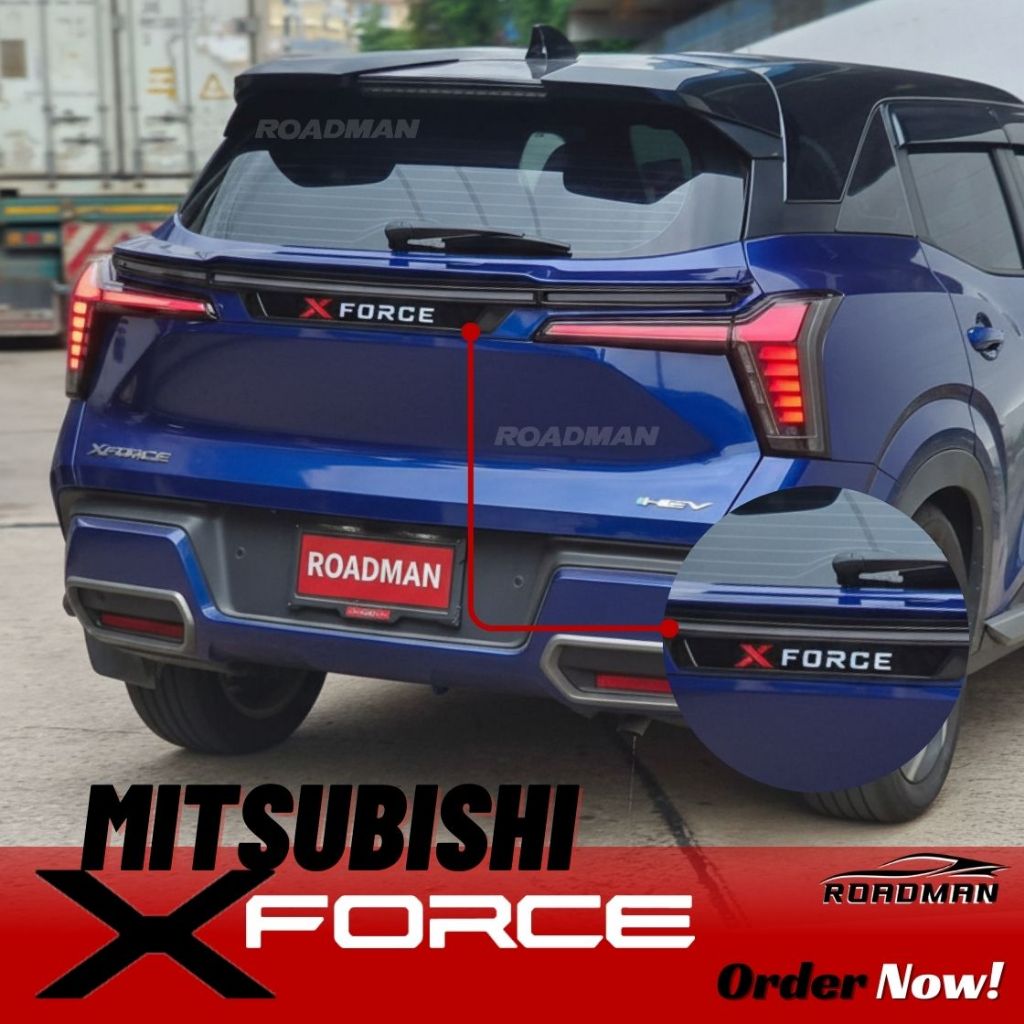 ชุดแต่งรถยนต์ สเกิร์ต-สปอยเลอร์ New! Mitsubishi XForce HEV 2025-2028