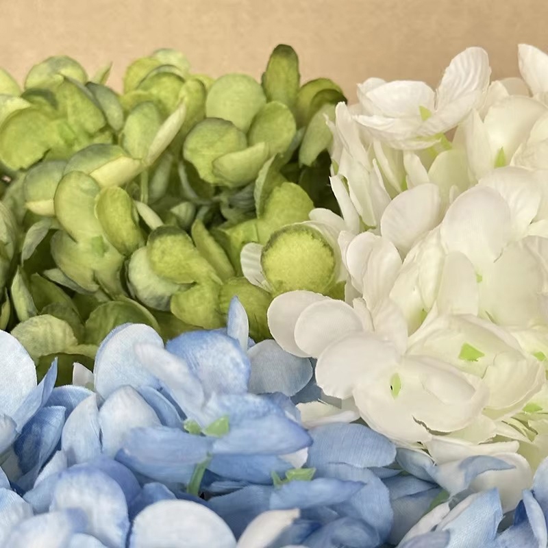 ดอกไฮเดรนเยียประดิษฐ์ สวยเหมือนจริง – ดอกไม้ปลอมคุณภาพสูง สำหรับแต่งบ้าน ห้องนั่งเล่น และโต๊ะทำงาน - รูปที่ 4