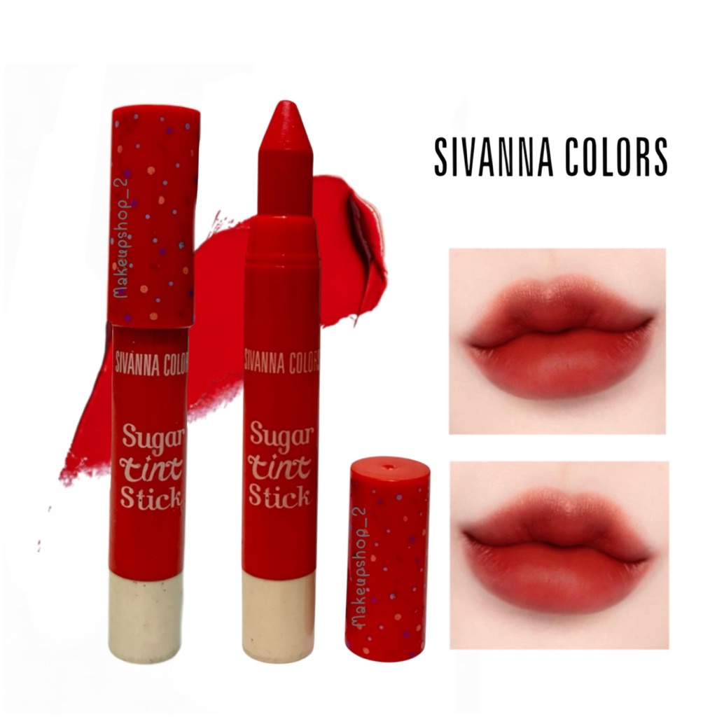 ลิปสติก Sivana Color Sugar Tint Stick ลิปแท่งหมุน เนื้อแมท ติดทน