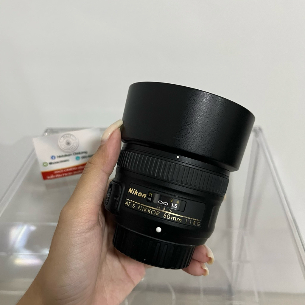 Nikon 50 f1.8 สภาพ 95%