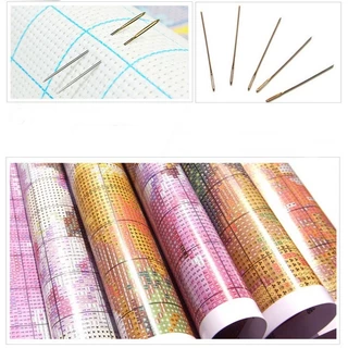 (พร้อมส่ง) ชุดปักครอสติชเส้นด้าย 11CT Cross stitch ครอสติชผ้าพิมพ์ลาย งานฝีมือ DIY งานเย็บปักถักร้อย