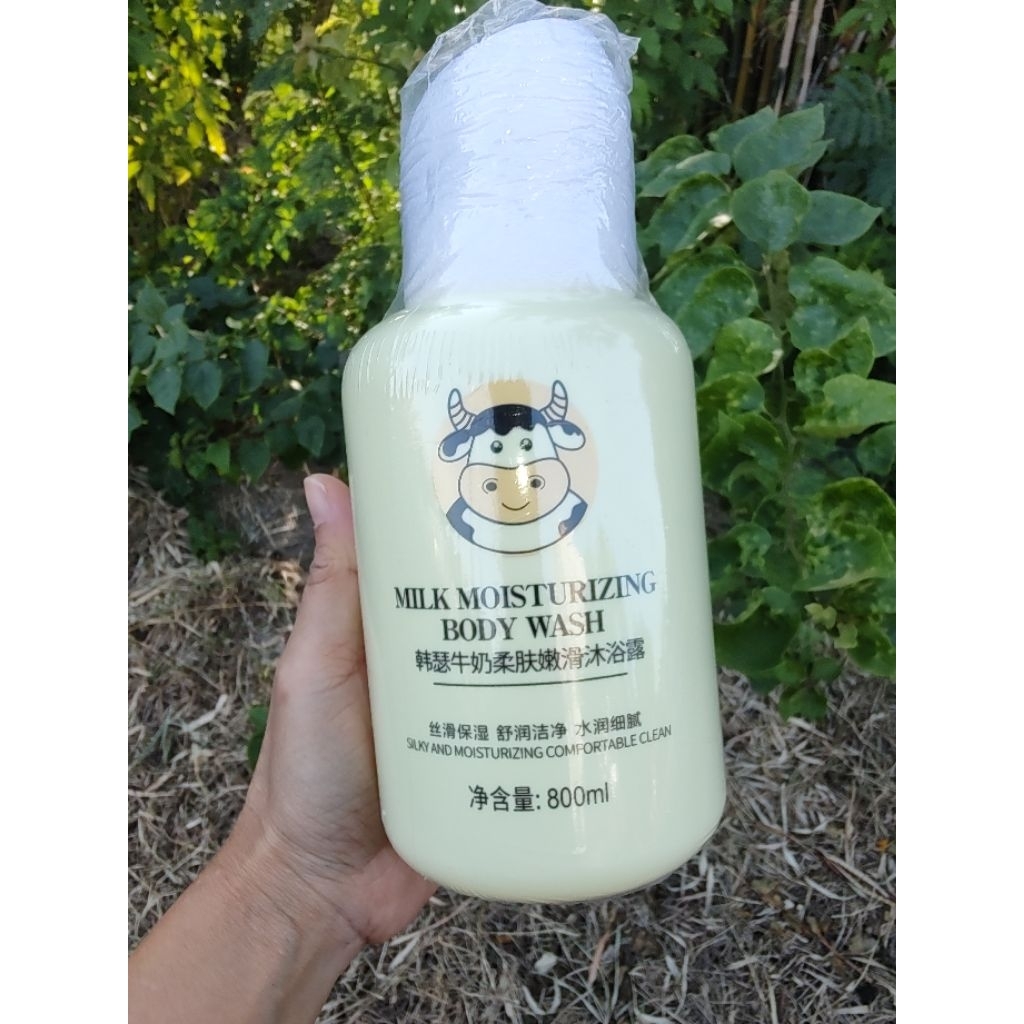 Milk Bubble Moist 100ml ครีมอาบน้ำน้ำนมสูตรเข้มข้น ฟองนุ่ม เติมน้ำให้ผิว ชุ่มชื่น ผิวนุ่ม