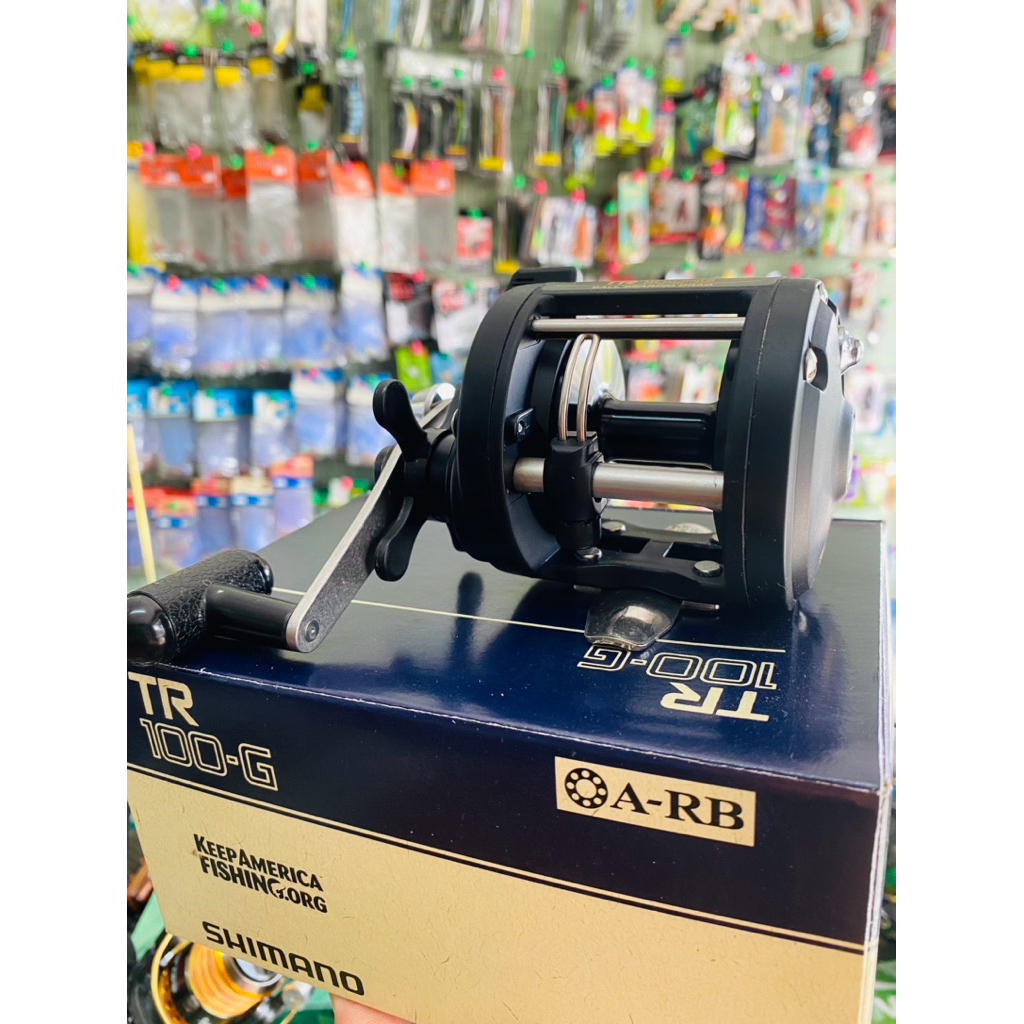 ฝากลม shimano TR100-G อัดปลาใหญ่ งานทะเล ชิมาโน่ฝากลม