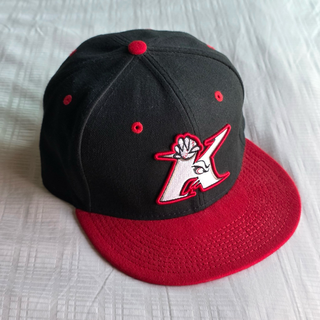 หมวก New Era Kannapolis Intimidators 59Fifty มือสอง ไซส์ 7 1/2 สภาพดี