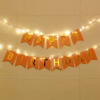 มีสีให้เลือเยอะมากๆ ชุดป้ายวันเกิด Happy Birthdayไฟลวด LEDแถมถ่านกระดุม รายละเอียดในชุดดูได้จากภาพ (พร้อมส่งจากกรุงเทพ)
