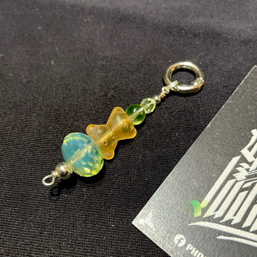 “JUBEL” พวงกุญแจแก้วยูเรเนียม-Uranium glass key chain