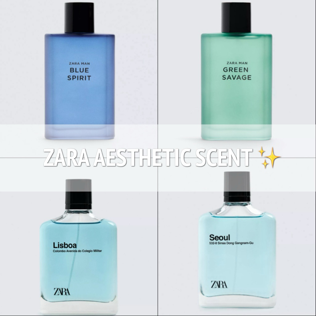 🏷️ [แท้ 100%] ZARA MAN PERFUME น้ำหอมตัวดัง กลิ่นหรู ดูแพง ในราคาสุดคุ้ม! ✨