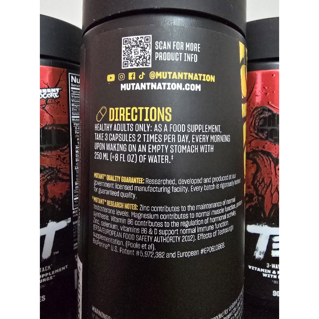 Mutant - Test 90 Capsules - รูปที่ 2
