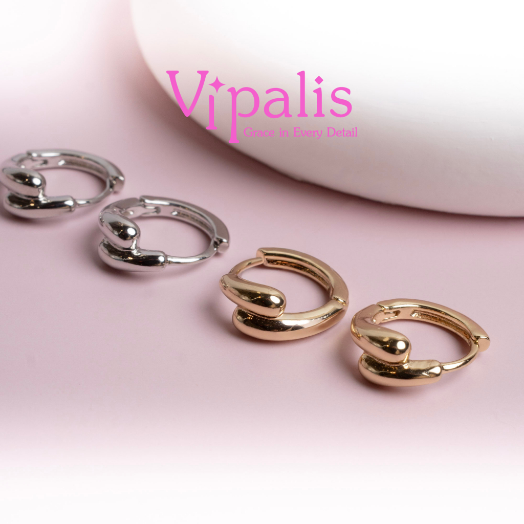 พร้อมส่ง ต่างหูห่วง mini Hoop เงินแท้ 925 ดีไซน์เกาหลี ถ่ายจากสินค้าจริง