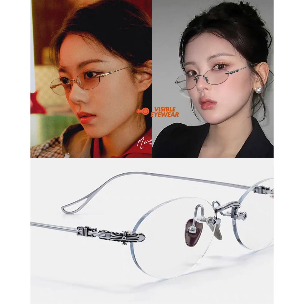 ไร้ขอบทรงรี สั่งทำสายตาได้ รุ่น FA00517