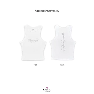 moodymolly เสื้อกล้ามผู้หญิง รุ่น Absof*ckinlutaly tanktop