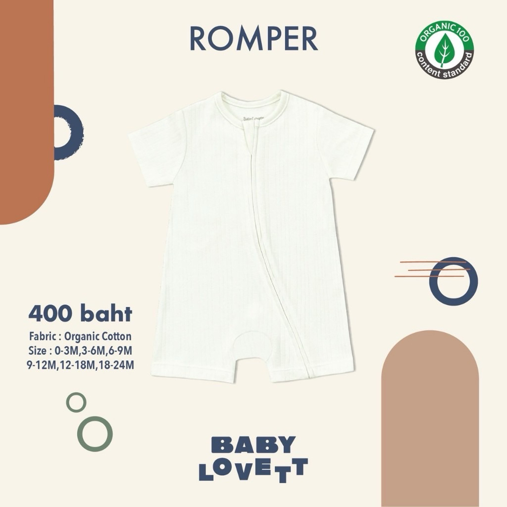NEW - BabyLovett (Romper) 0-3 months