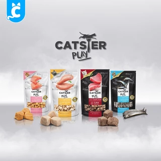 [ส่งฟรี🇹🇭] Catster ขนมแมว ขนมฟรีซดราย ขนมและท็อปปิ้งฟรีซดาย Cat Treat CleverPet
