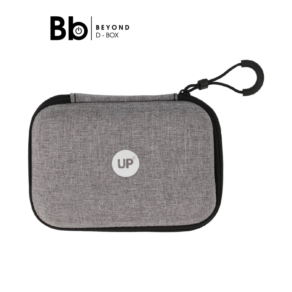 กระเป๋า UP7 Tech Pouch Ziper bag (14x10x4 cm.) Grey by BB Beyond D-Box