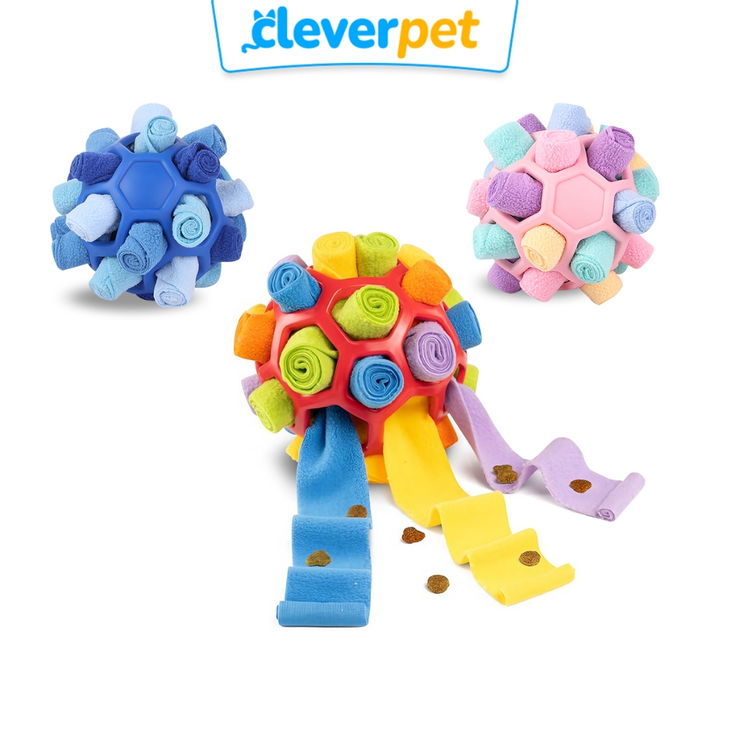 [ส่งฟรี🇹🇭] CleverPet ของเล่นสุนัข ฝึกทักษะ IQ ลูกบอลหมาใส่อาหารได้ ของเล่นบริหารสมองสุนัข Puzzle Dog Toy