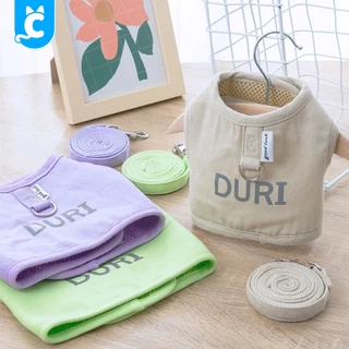 [ส่งฟรี🇹🇭] Duri เสื้อสายรัดอกแมว พร้อมสายจูง สายรัดอกสุนัข ระบายความร้อน Pet Harness CleverPet