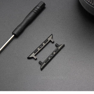 ตัวแปลงสายนาฬิกา Stainless Steel แท้ คุณภาพสูง สำหรับ Apple Watch ทนทาน ไม่เป็นสนิม (ราคา 1 คู่+ ฟรี Spring Bar)