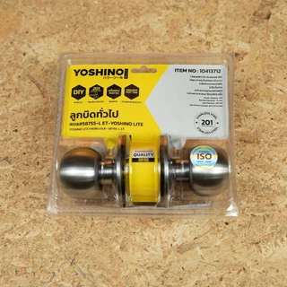 YOSHINO ลูกบิดประตูทั่วไป รุ่น 587SS-L ET สีสแตนเลส |ZWF|