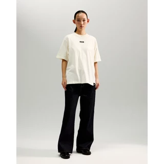 maison KEEPS | The Oversized Woven Patch Tee | Unisex | เสื้อยืด oversized ผ้านุ่มพิเศษ