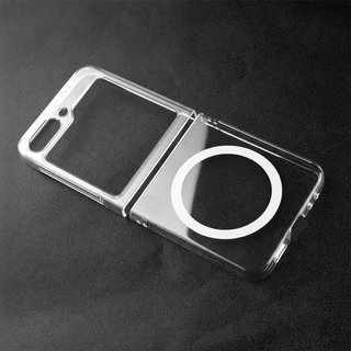 เคสใส เคสแม่เหล็ก Samsung Z Flip 5, 6, 7, 8 Transparent Case