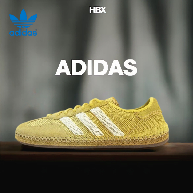 👍ของแท้ 100% CLOT x adidas originals GAZELLE yellow Sneakers