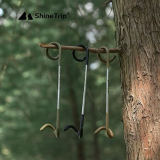 ShineTrip ตะขอแขวนตะเกียง ตะขอ เกี่ยวเสา ไซส์ใหญ่ มีความแข็ง…