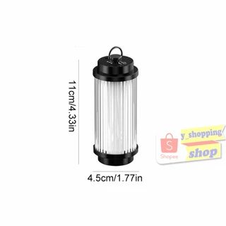 (1PCS) MINI RH38 CMMPING LIGHT ไฟฉายพกพา ไฟแคมป์ปิ้ง สว่างมาก ปรับได้ 5โหมดTYPE-C Rechargeable