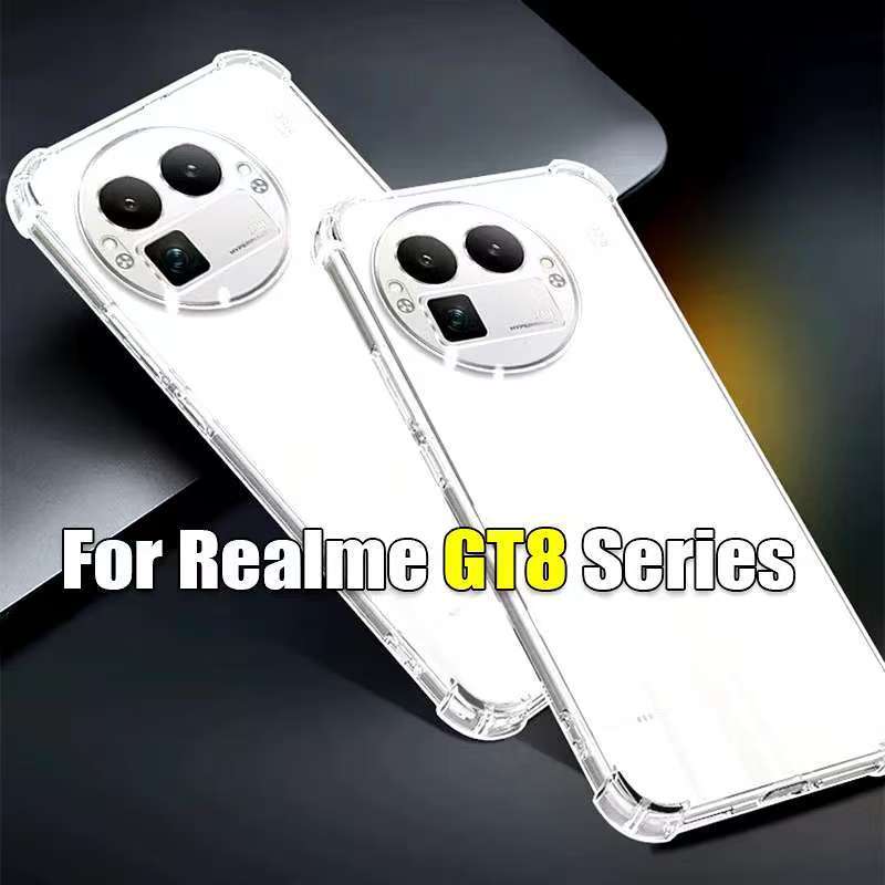 Realme GT8 Pro 5G(ส่งในไทย)เคสTPUใสกันกระแทกแบบคลุมกล้องRealme GT 8 Proตรงรุ่น