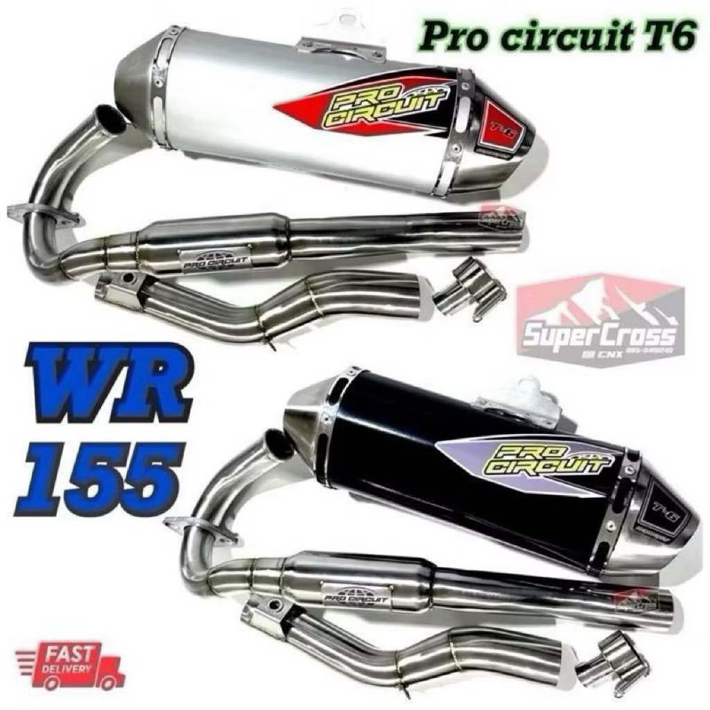 ท่อแต่ง WR 155 R Procircuit / พร้อมส่งในบ.
